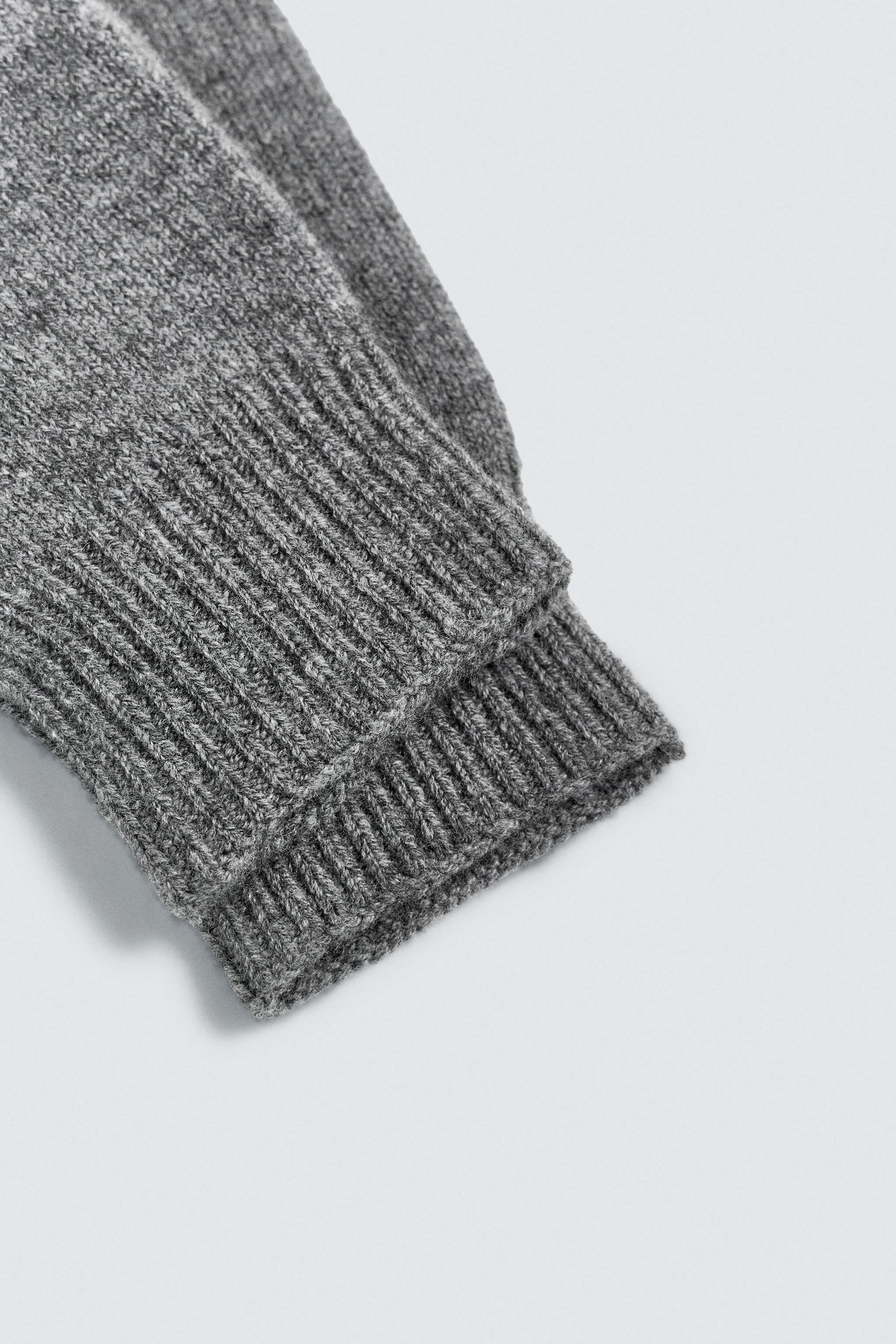 GANTS EN MAILLE MÉLANGE DE LAINE